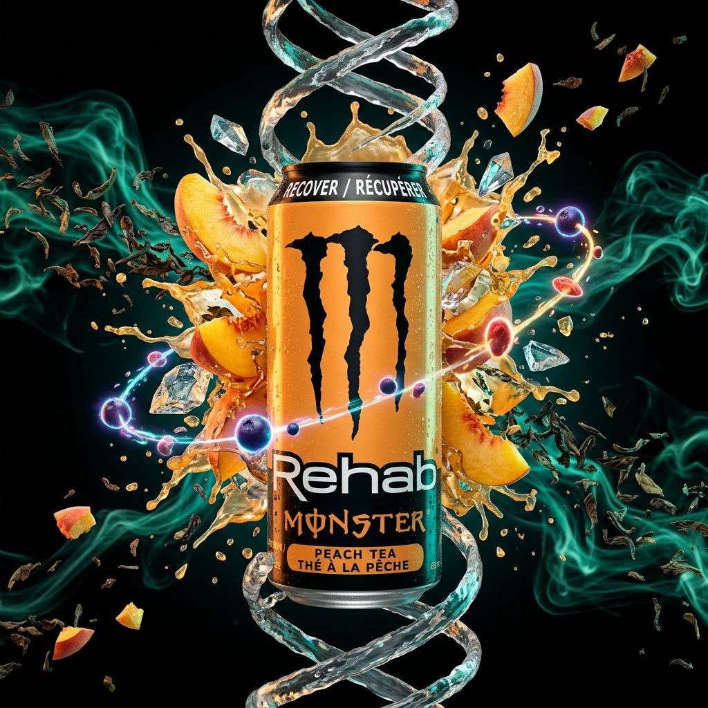 Monster Rehab Peach | Comprar en My American Shop