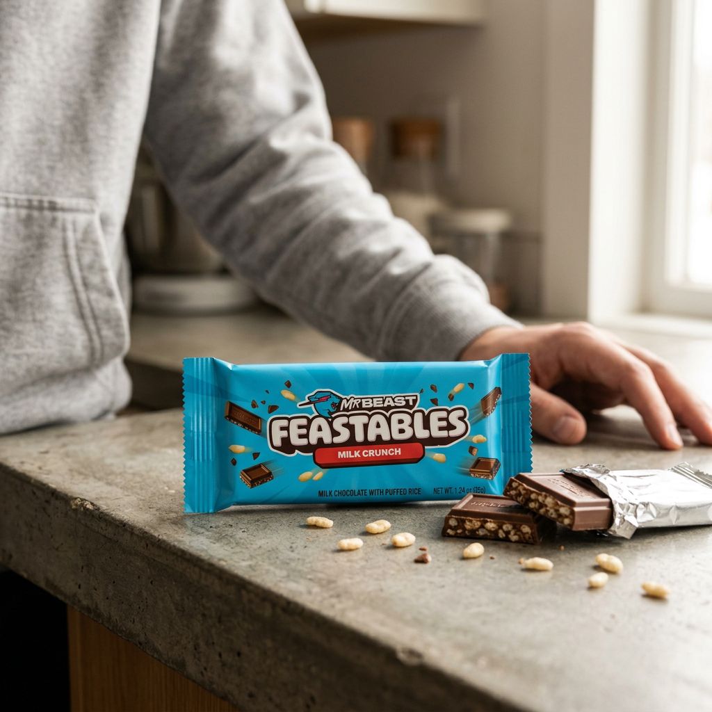 Chocolate Crujiente Mr Beast Feastables