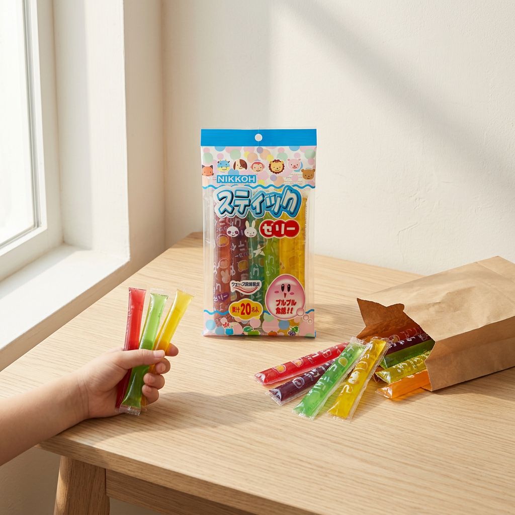 Palitos de gelatina Nikkoh