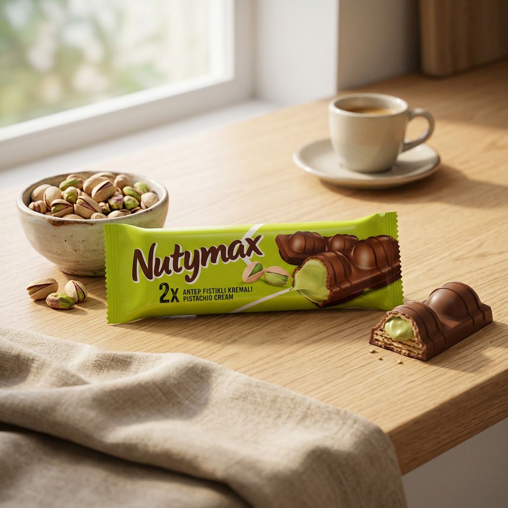 Oblea Nutymax con Crema de Pistacho