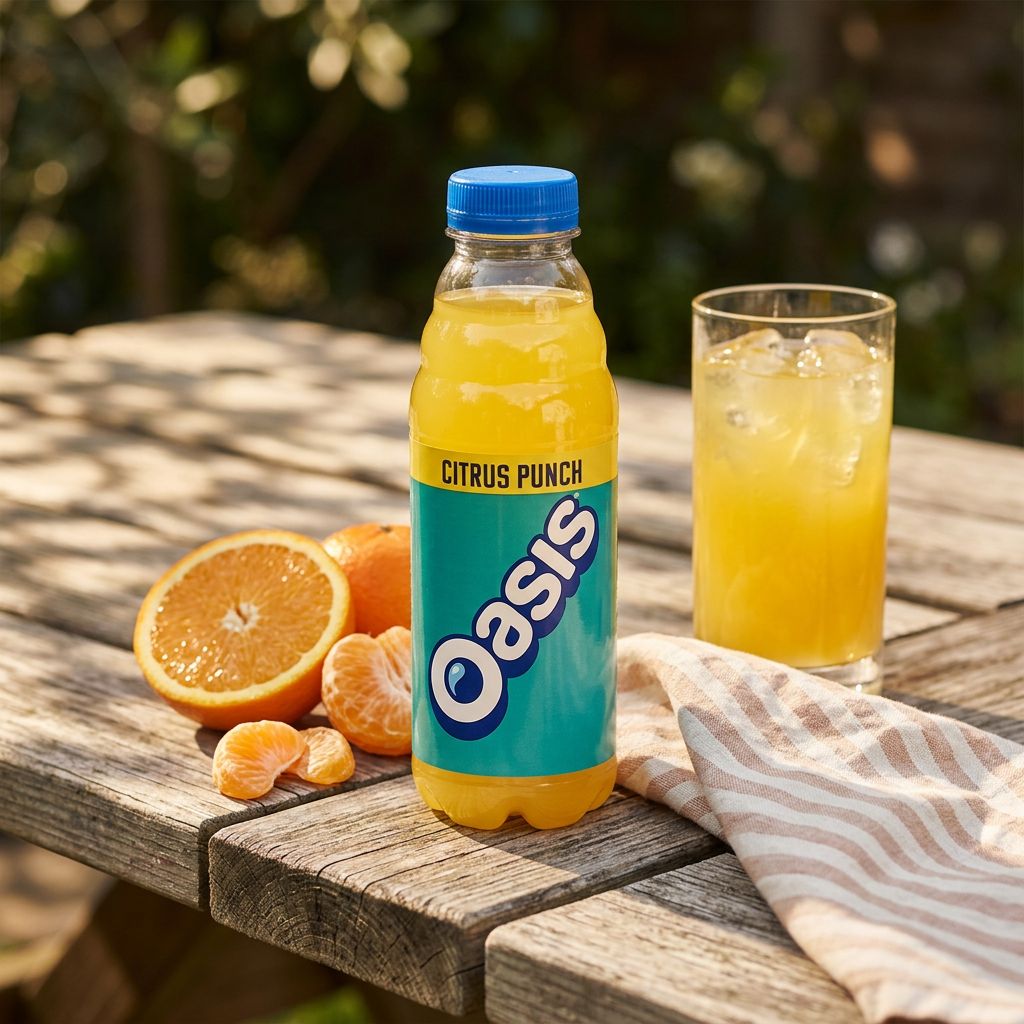 Botella de Oasis Citrus Punch