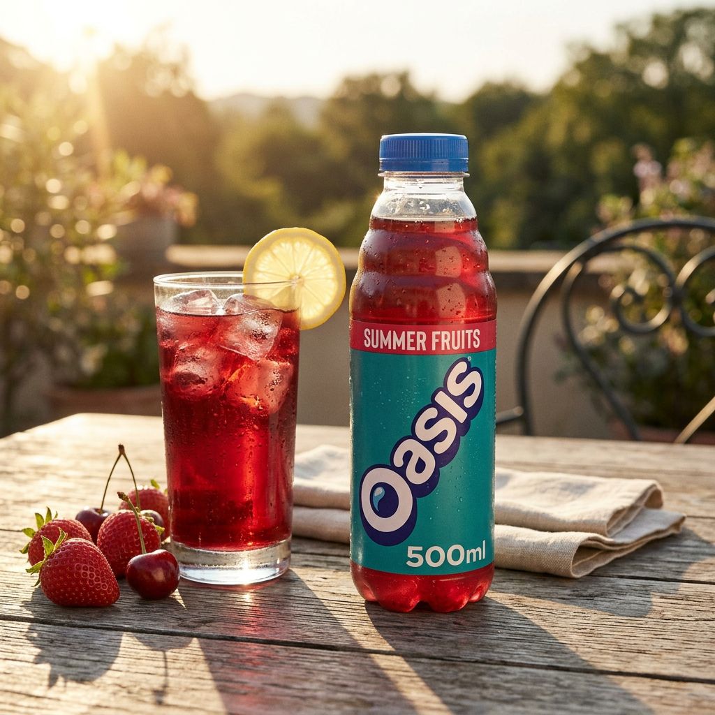 Bebida Oasis de Frutas del Bosque