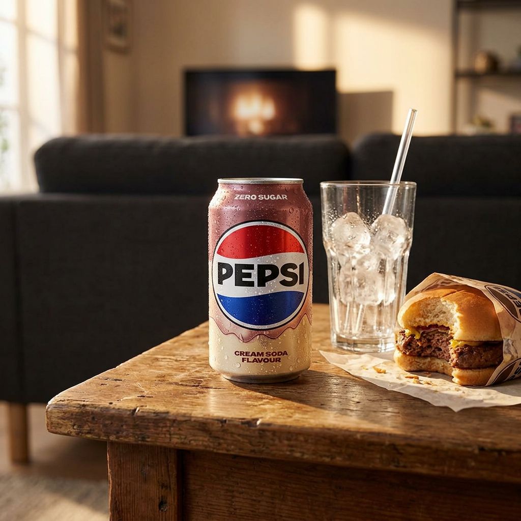 Pepsi Zero Azúcar Cream Soda