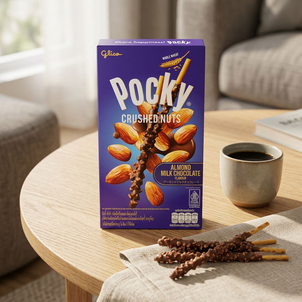 Pocky Chocolate con Leche y Almendras
