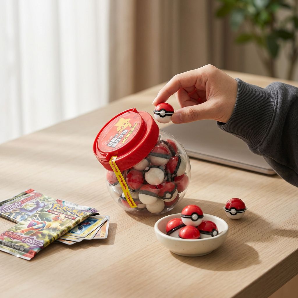 Gominola con forma de Poké Ball Roja