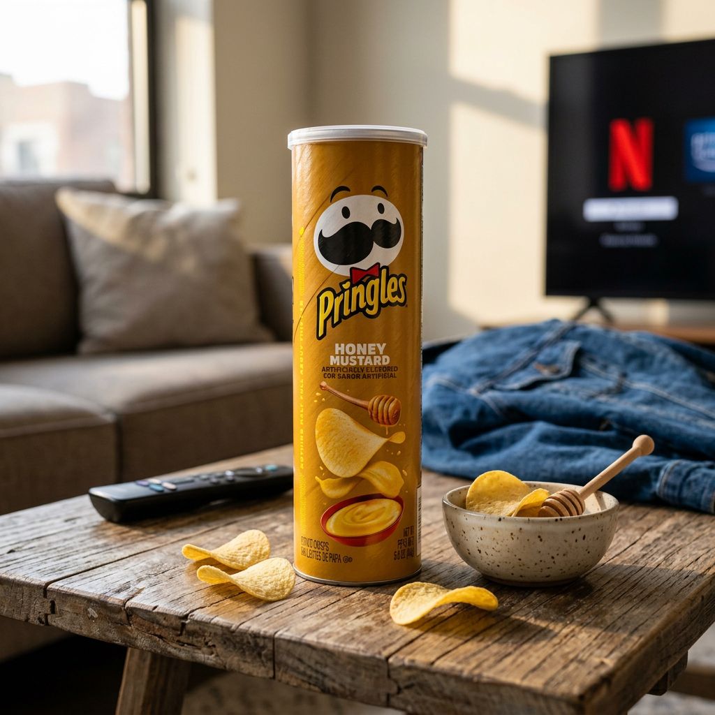 Pringles Chips Honey Mustard