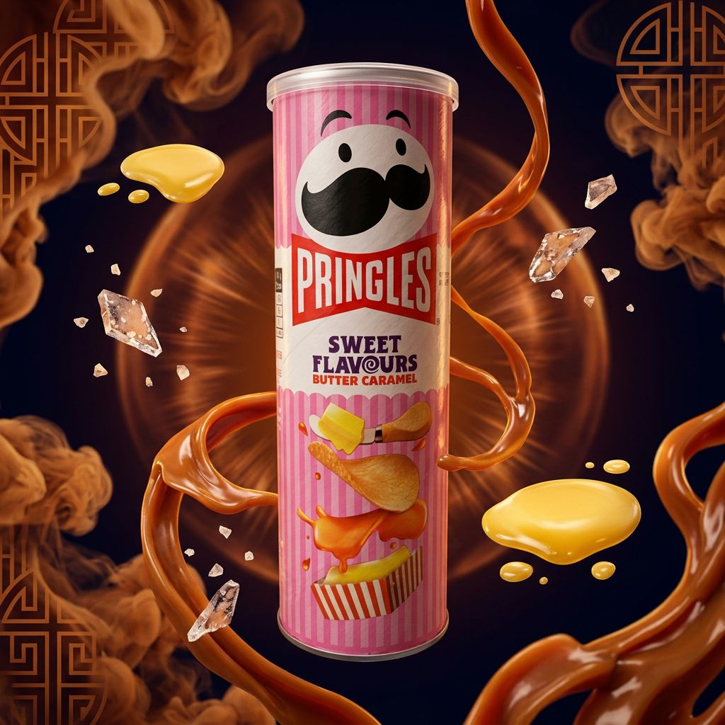Patatas Pringles Caramelo con Mantequilla