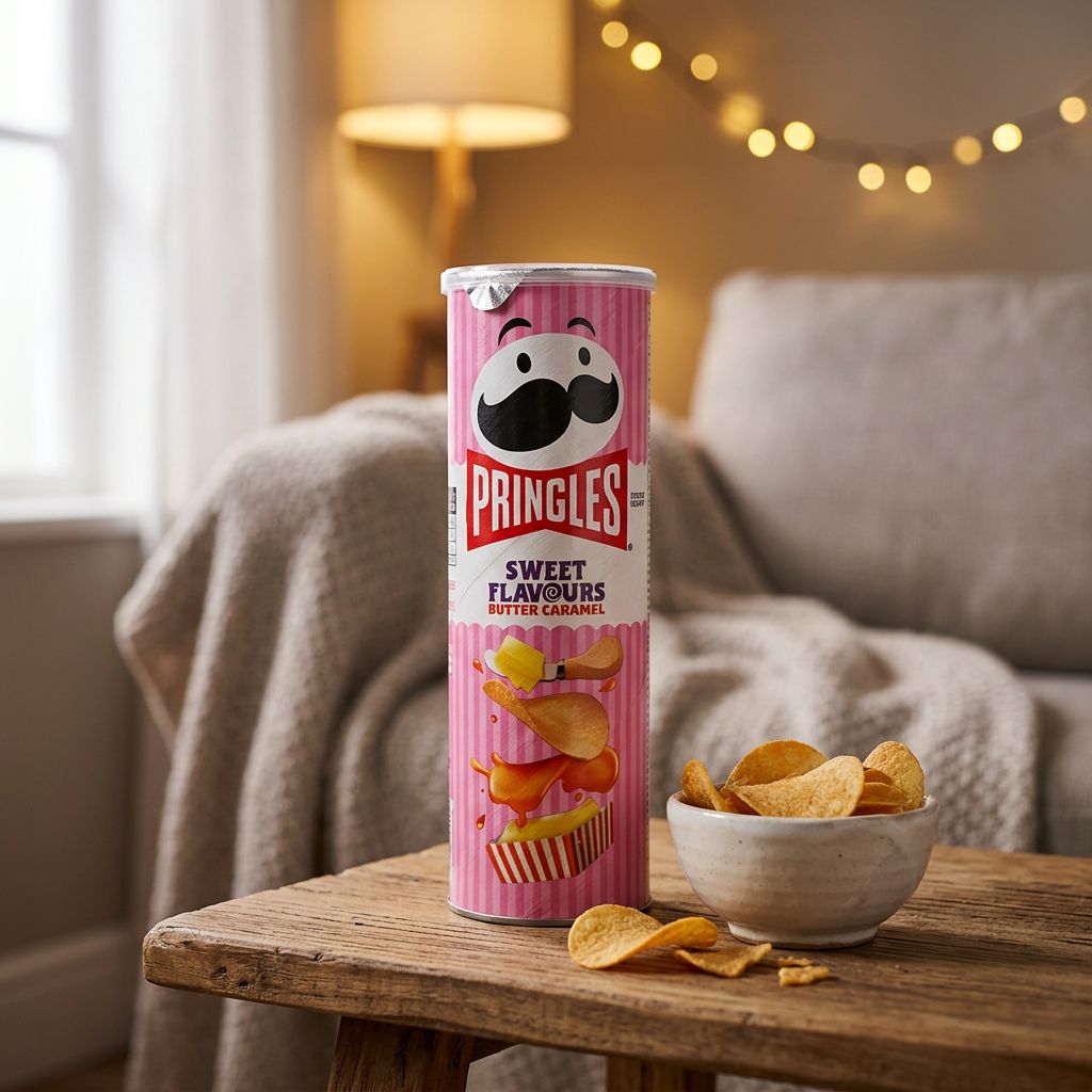 Patatas Pringles Caramelo con Mantequilla