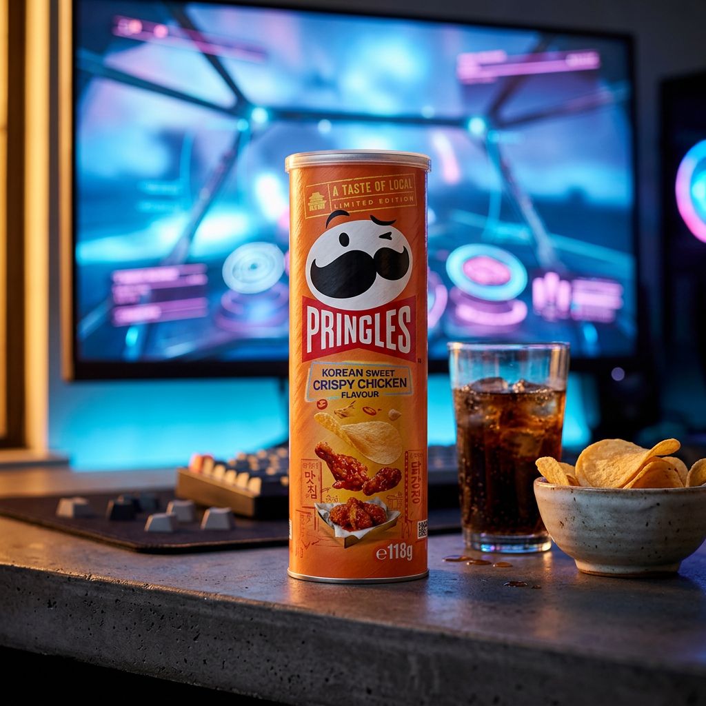 Pringles Pollo Frito Coreano Dulce y Picante