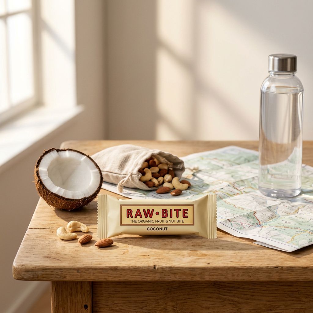 Barrita Crudivegana de Frutas y Frutos Secos con Coco Rawbite Bio