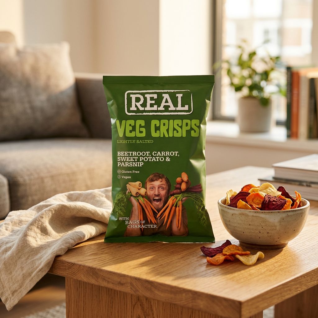 Chips de verduras Realmente Crujientes