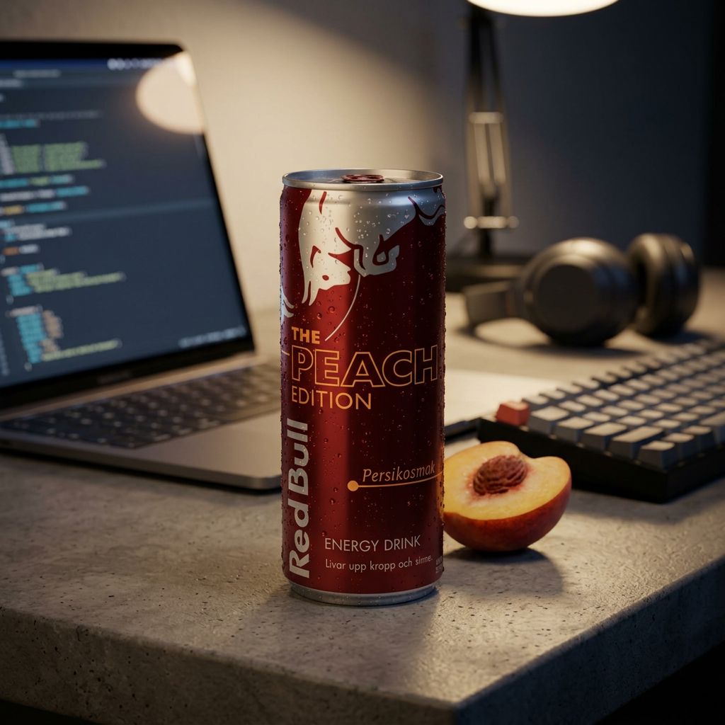 Red Bull Energy Drink Melocotón