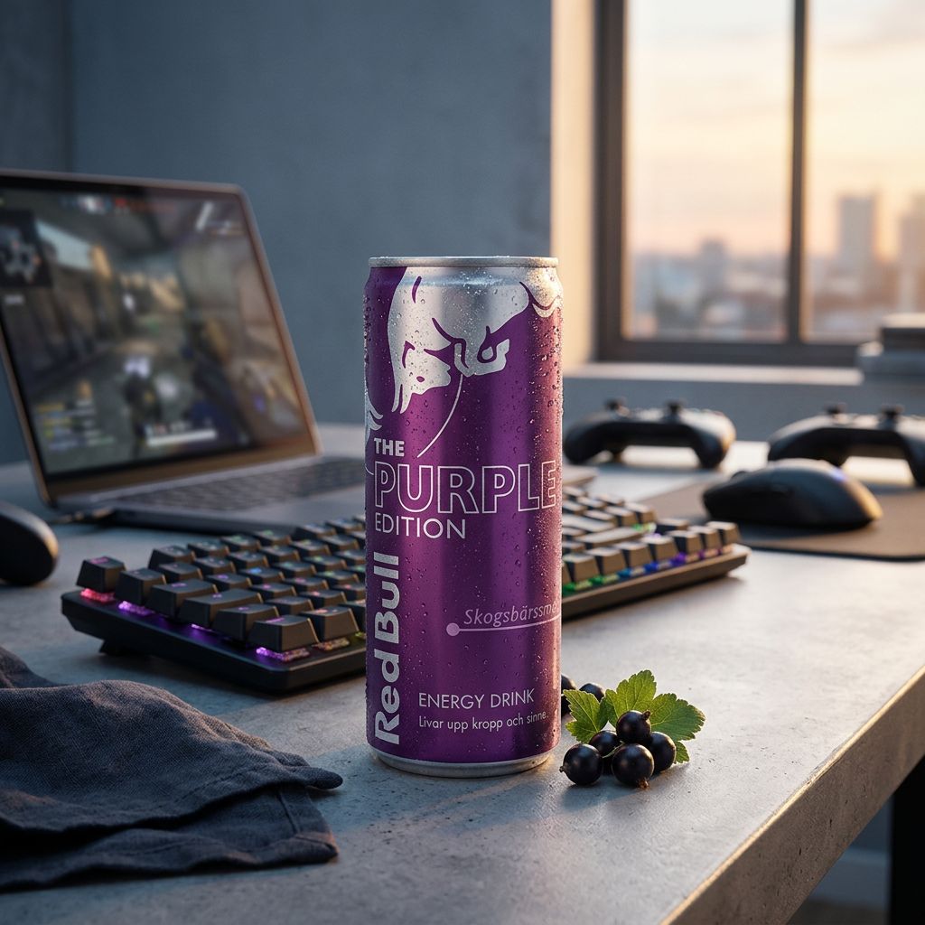 Red Bull Energy Drink Edición Morada