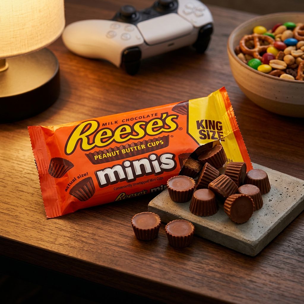 Reese's Peanut Butter Unwrapped Minis Cups Tamaño Grande