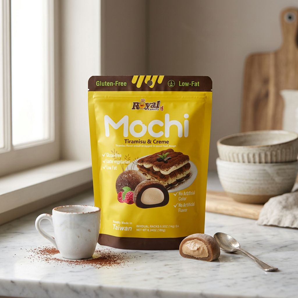 Royal Family Mochi Cream y Tiramisú