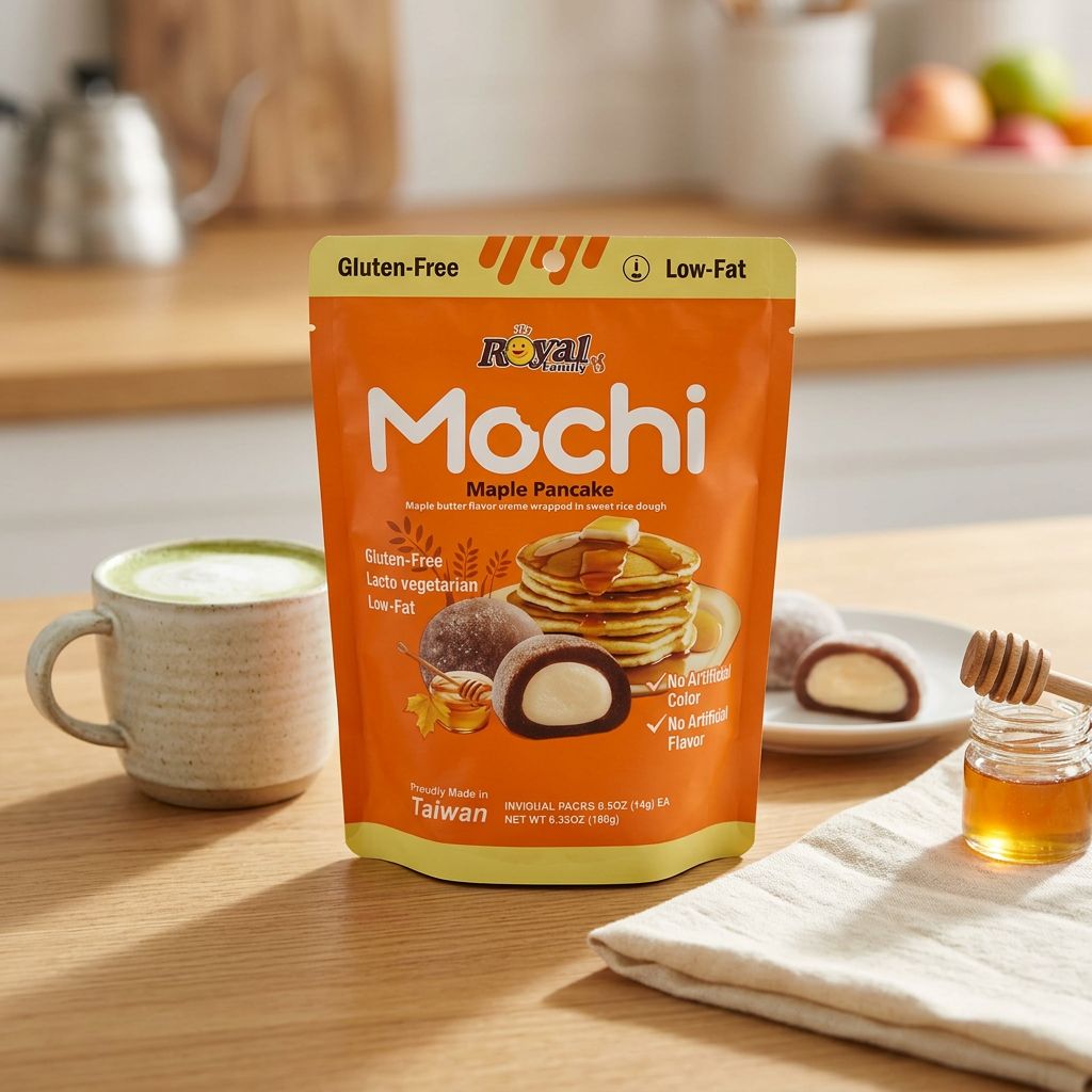 Royal Family Mochi Panqueque Cremoso de Arce