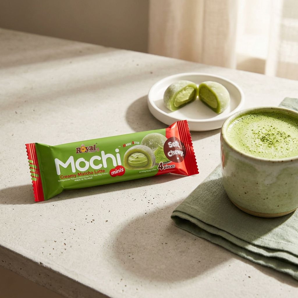 Royal Family Mochi Mini Matcha Latte Cremoso