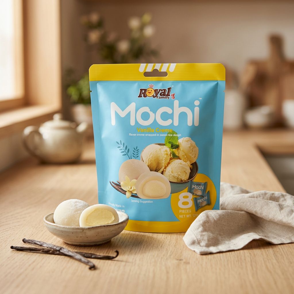 Royal Family Mochi Pequeño Crema Vainilla