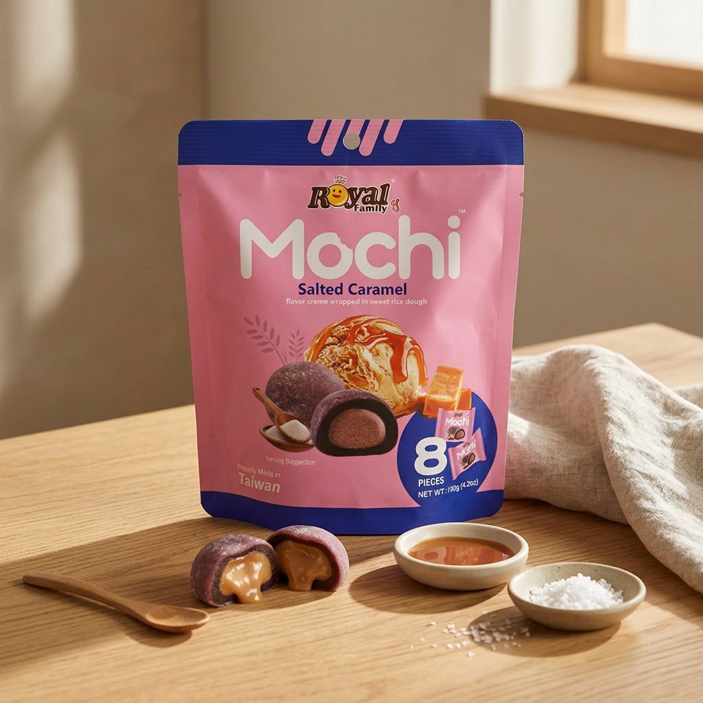Royal Family Mochi Pequeño Caramelo Salado