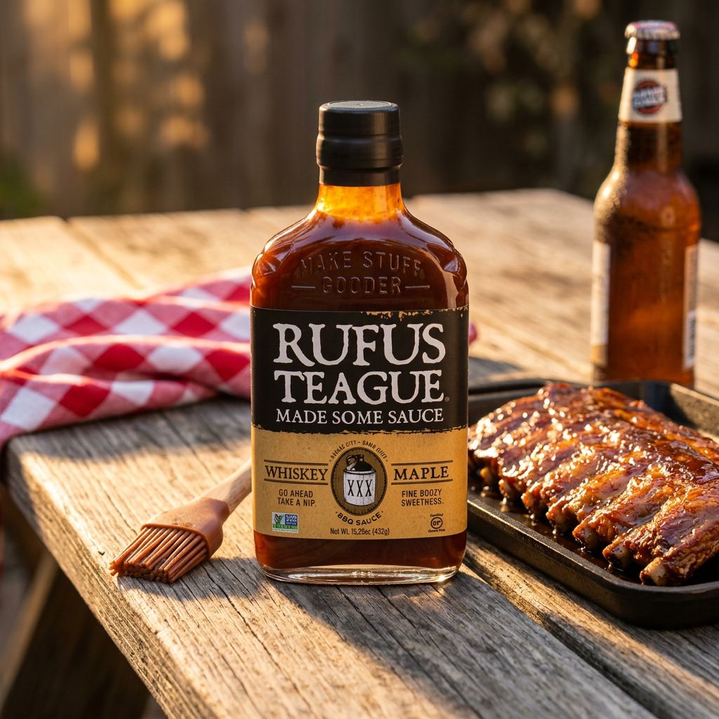 Salsa BBQ Whiskey Maple de Rufus Teague