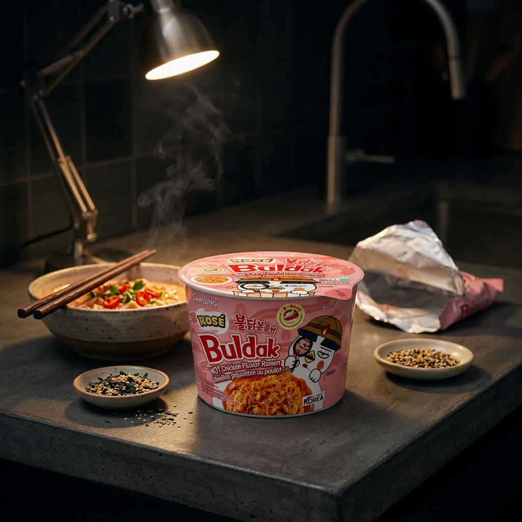 Samyang Ramen Bowl Pollo Picante Salsa Rosa