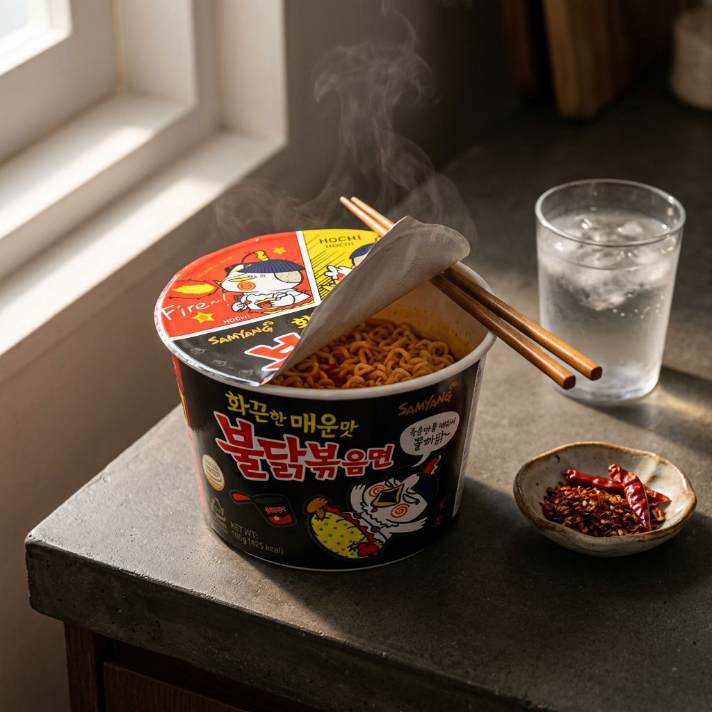 Samyang Ramen Bowl Hot Chicken Spicy Big