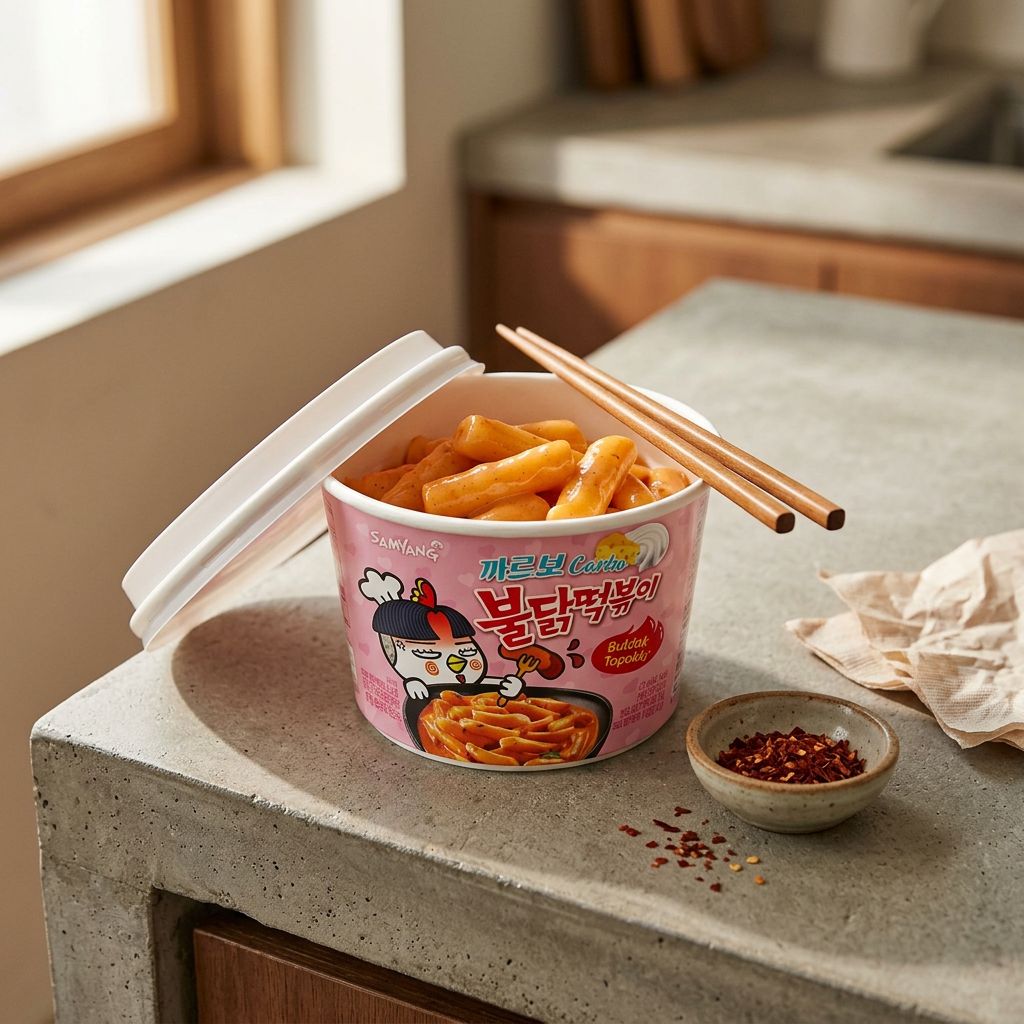 Samyang Ramen Buldak Topokki Carbo Vaso