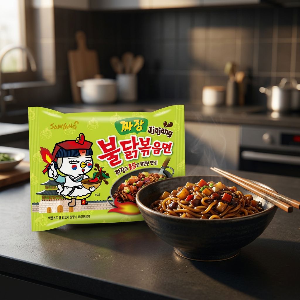 Samyang Ramen Hot Chicken JJajang