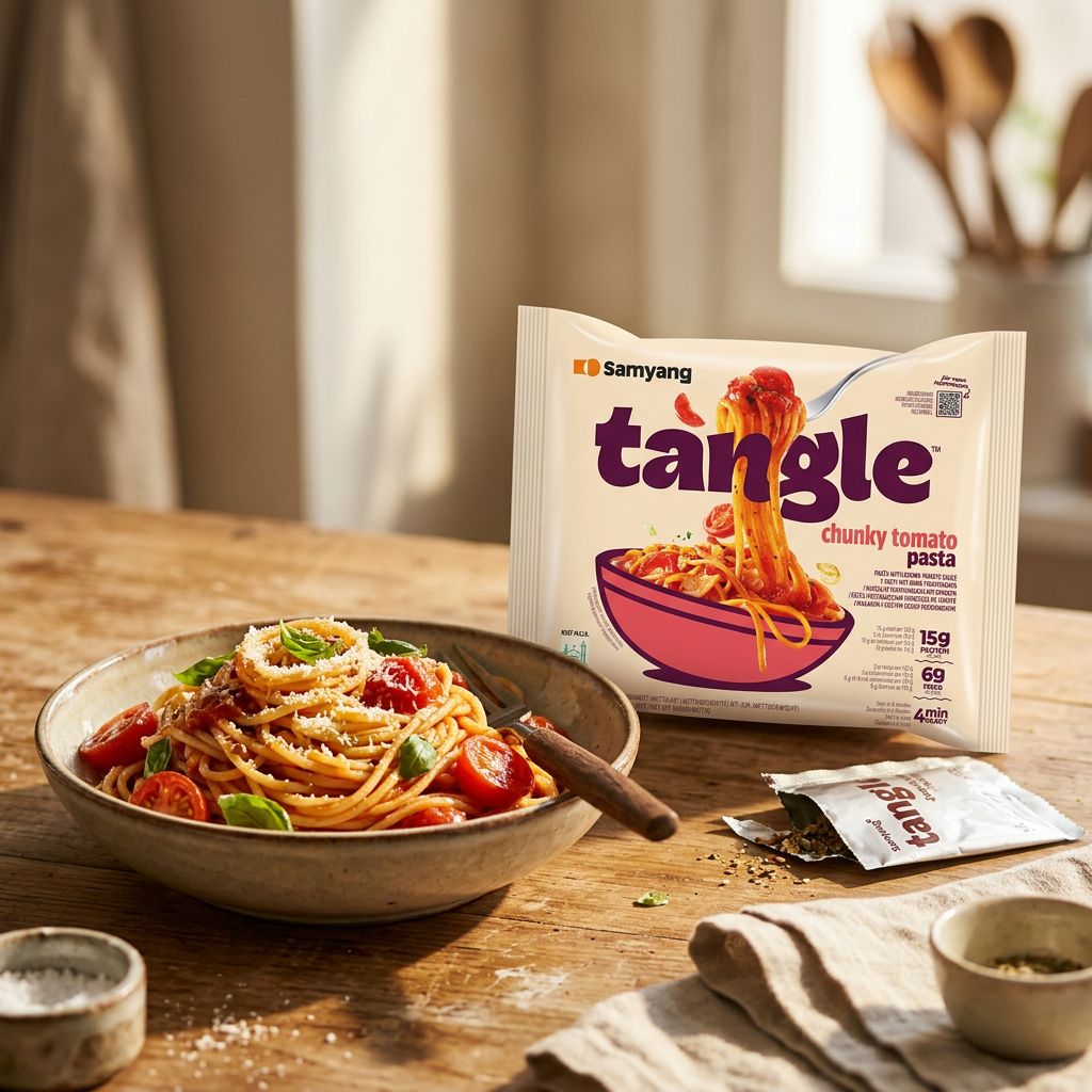 Samyang Fideos Tangle con Salsa de Tomate
