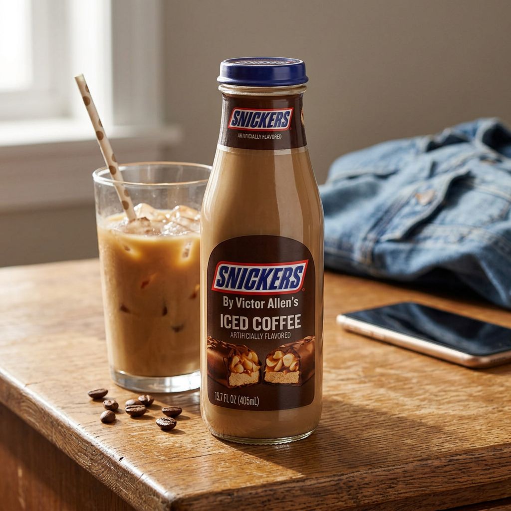 Café helado Snickers
