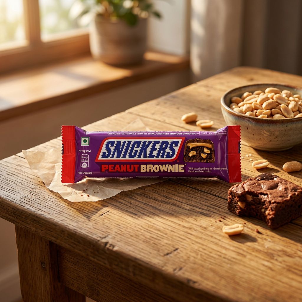 Snickers Brownie de Cacahuete