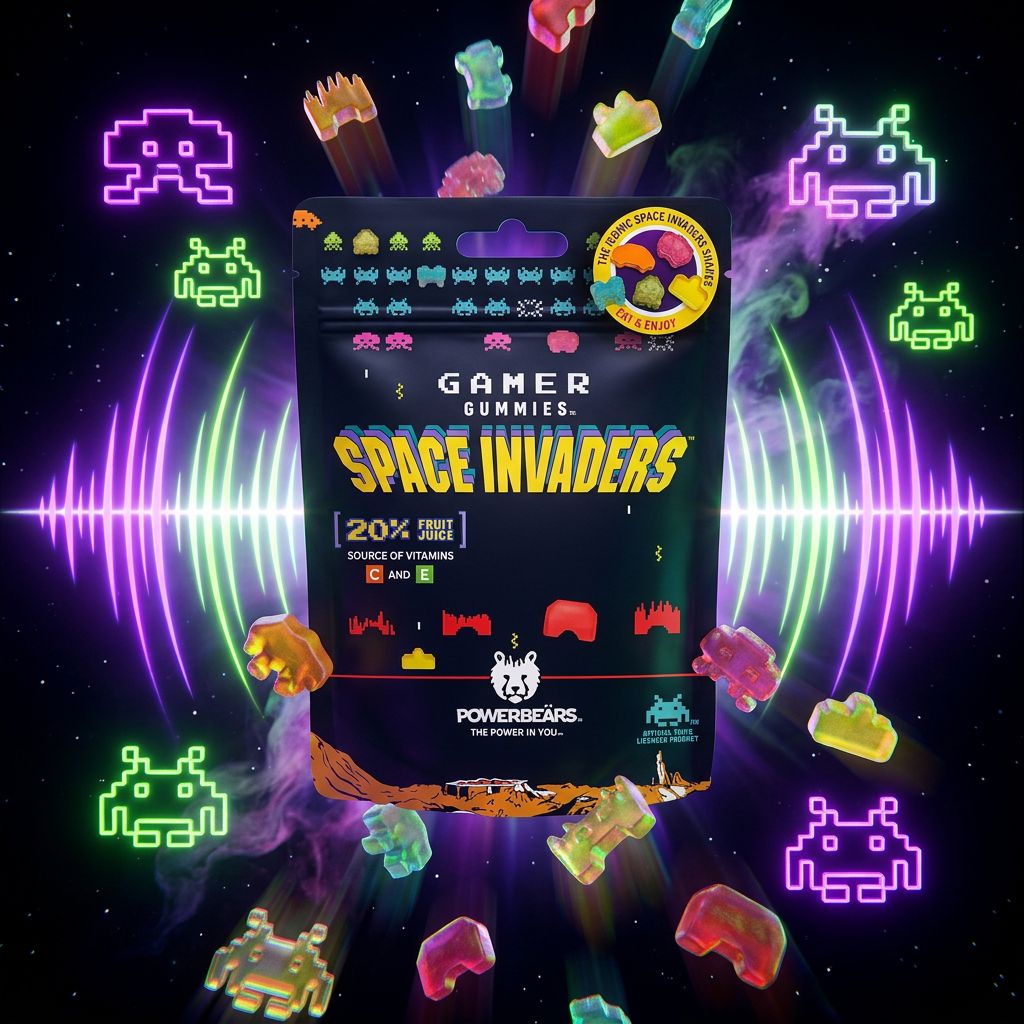 Gomitas Space Invaders