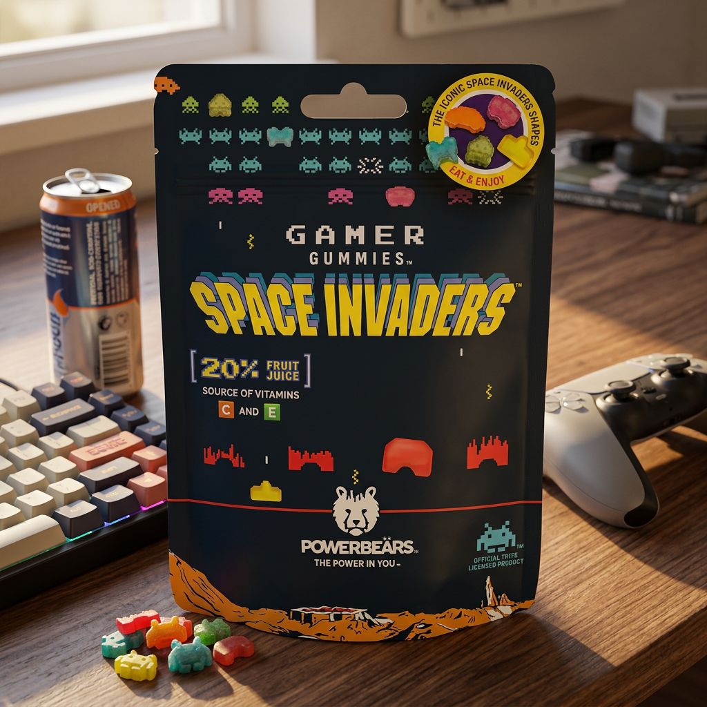 Gomitas Space Invaders