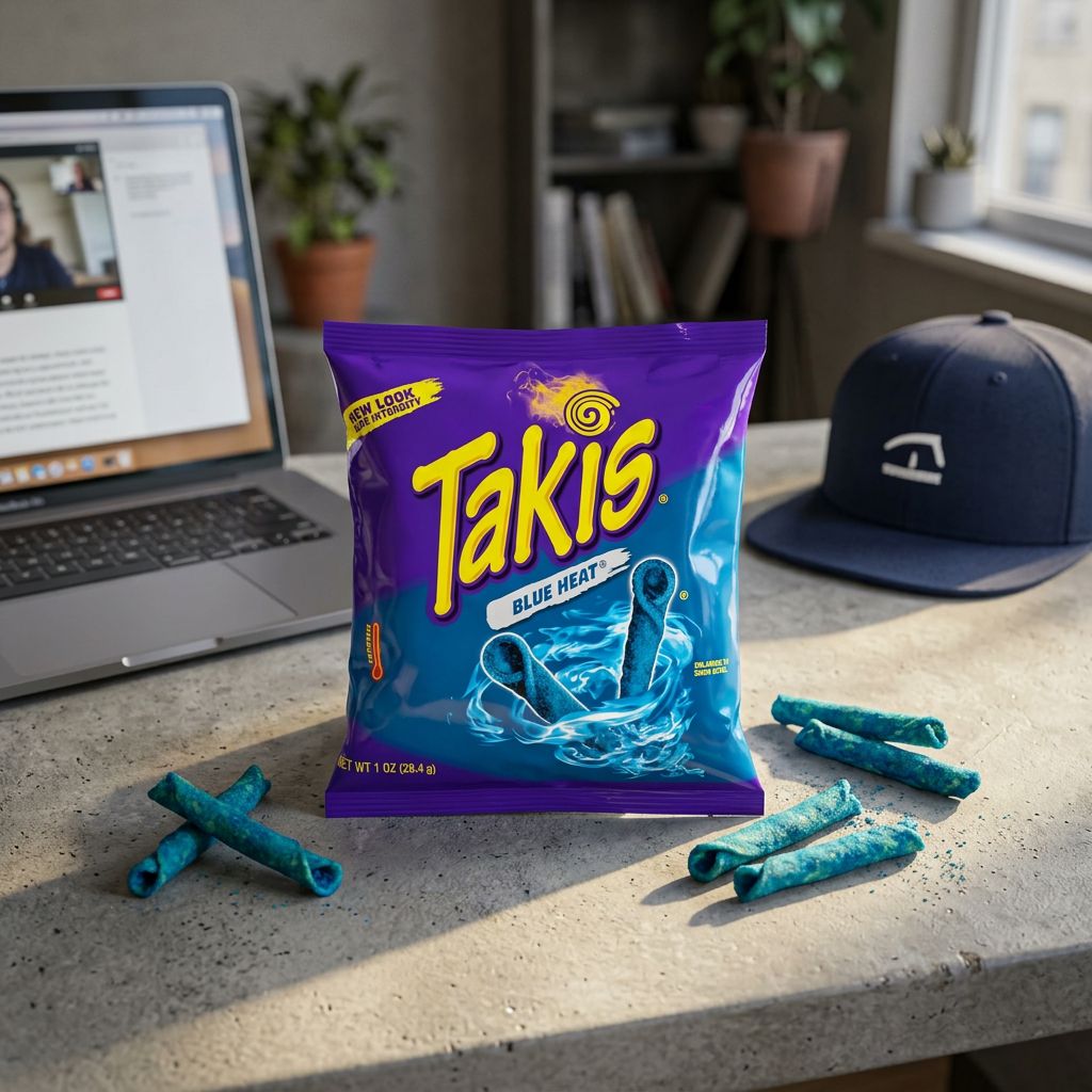 Takis Blue Heat Extra Pequeño