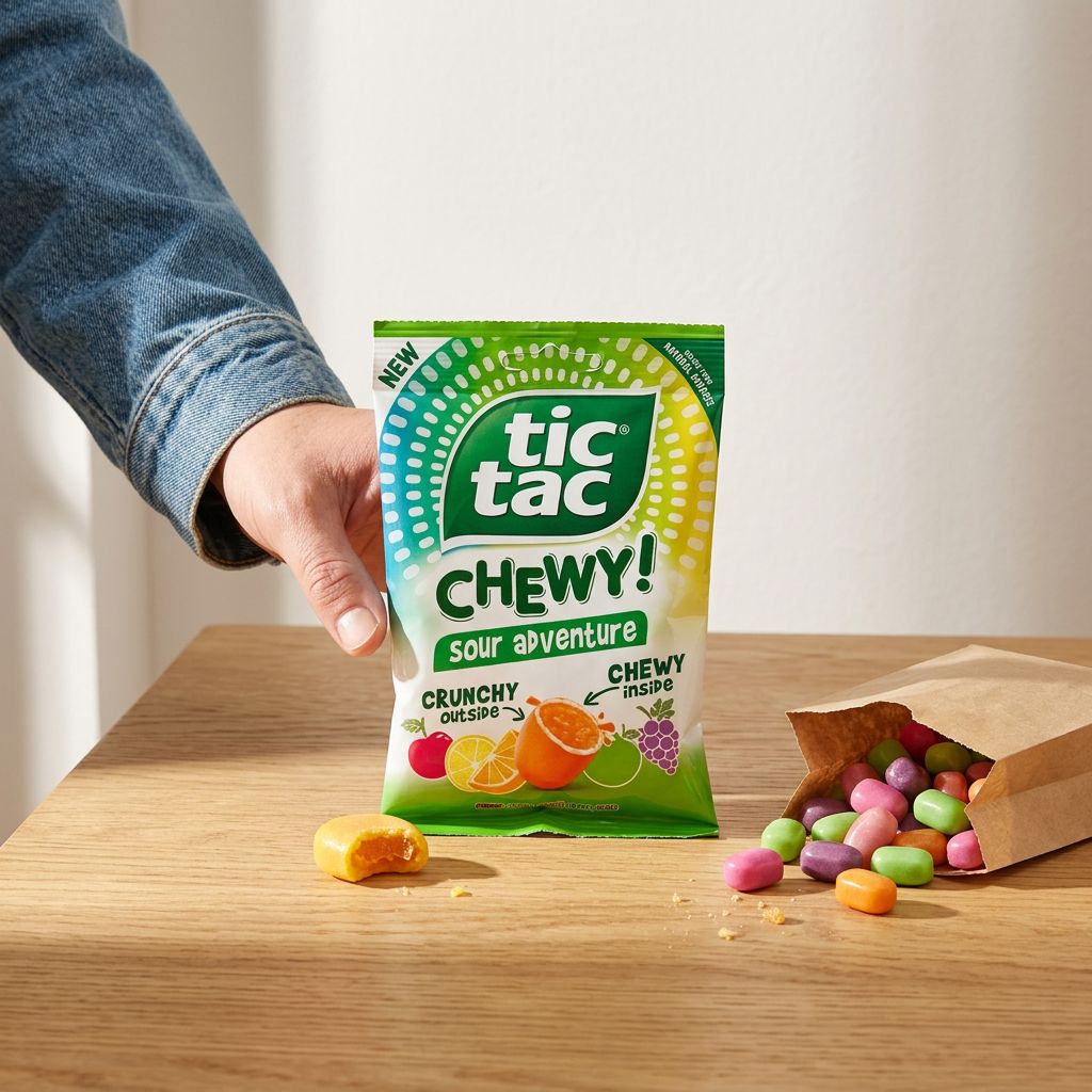 Tic Tac Chewy Sabor Ácido Aventura