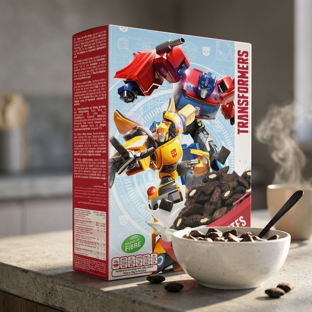 Cereales Transformers Cookie Bites