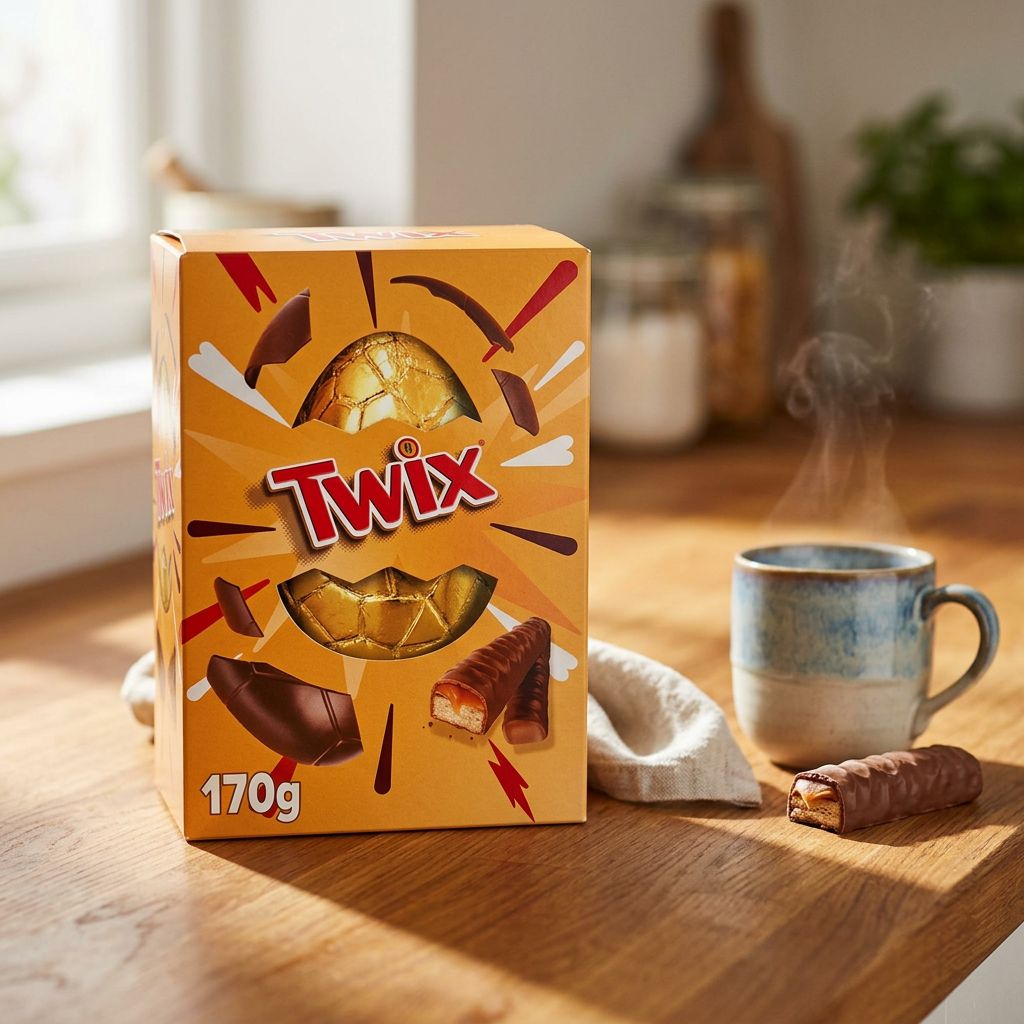 Huevo de Chocolate con Leche Grande Twix