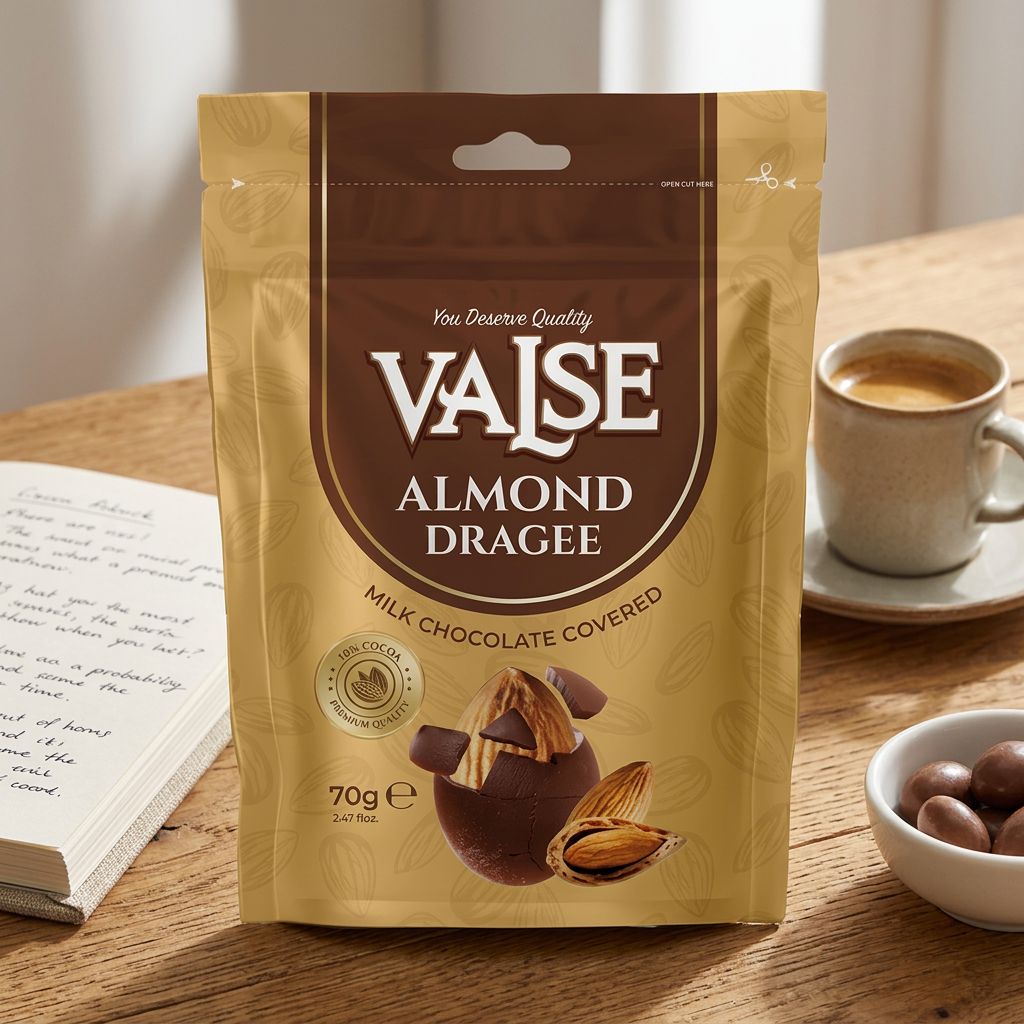 Valses Dragee Almendra y Chocolate con Leche