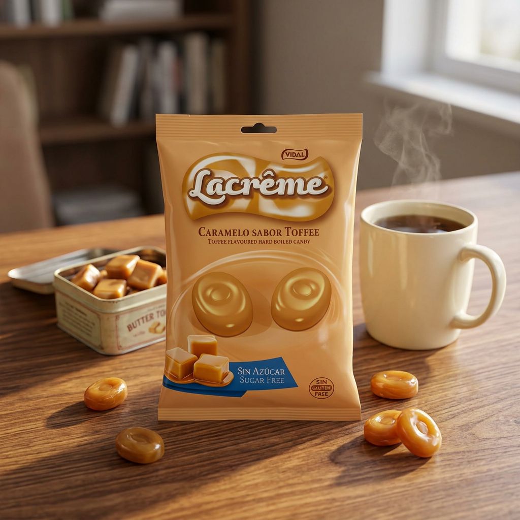 Vidal Caramelos Duros con sabor a Toffee