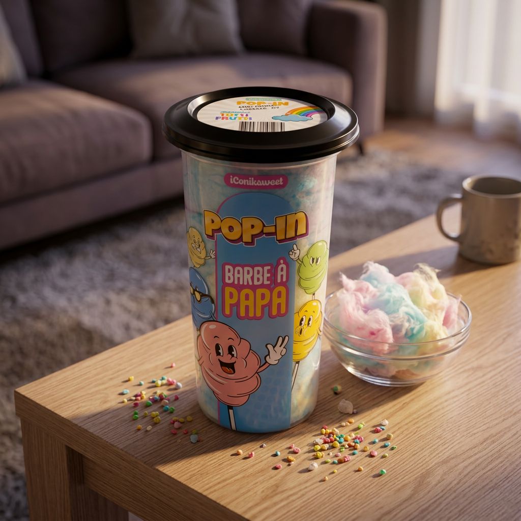 iConiksweet Pop In Algodón de Azúcar Tutti Frutti