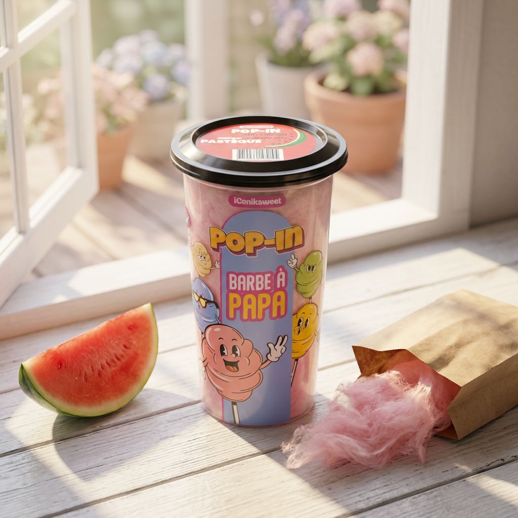 iConiksweet Pop sabor algodón de azúcar sandía