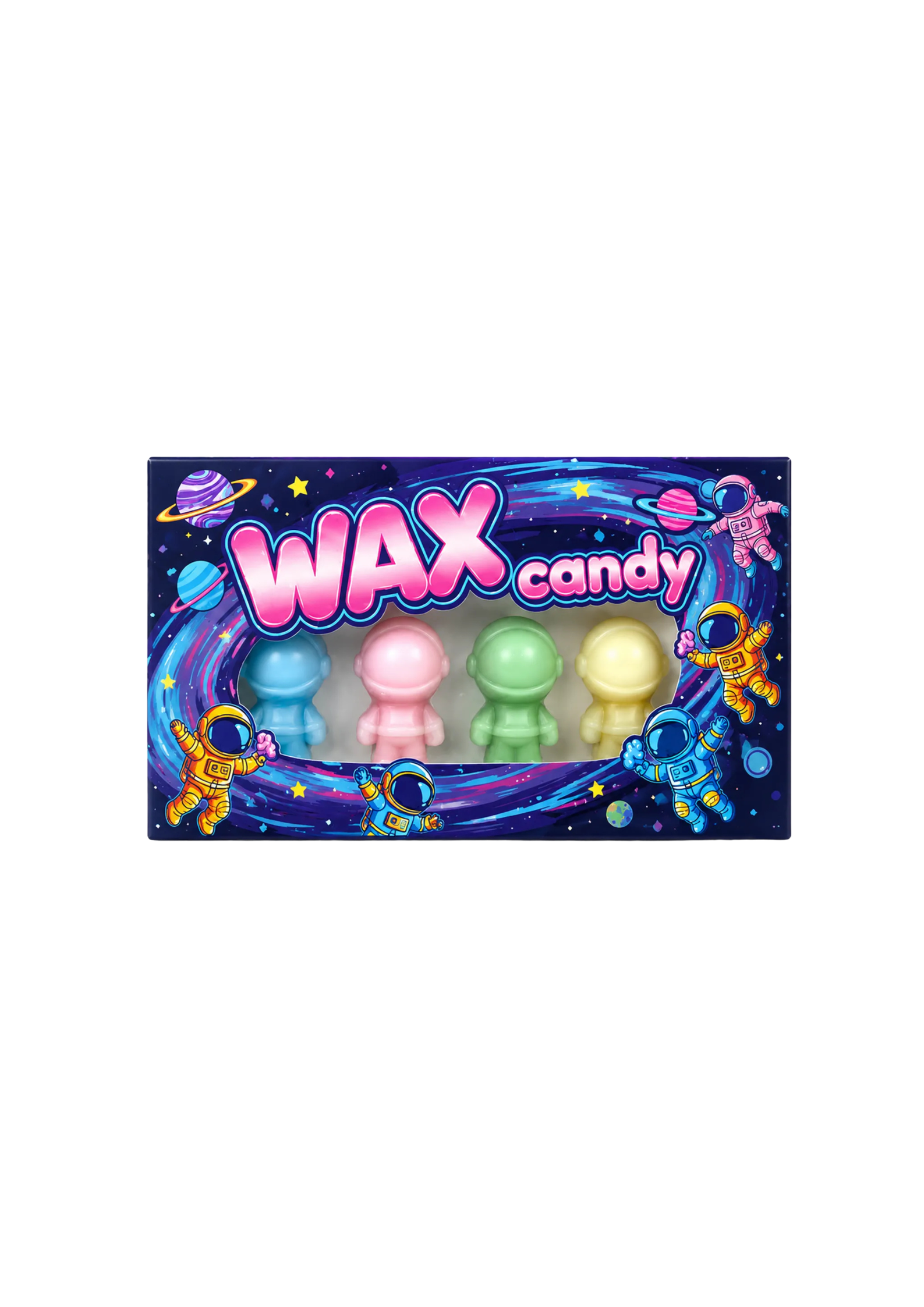 Nubbee Astronauts Wax Candy