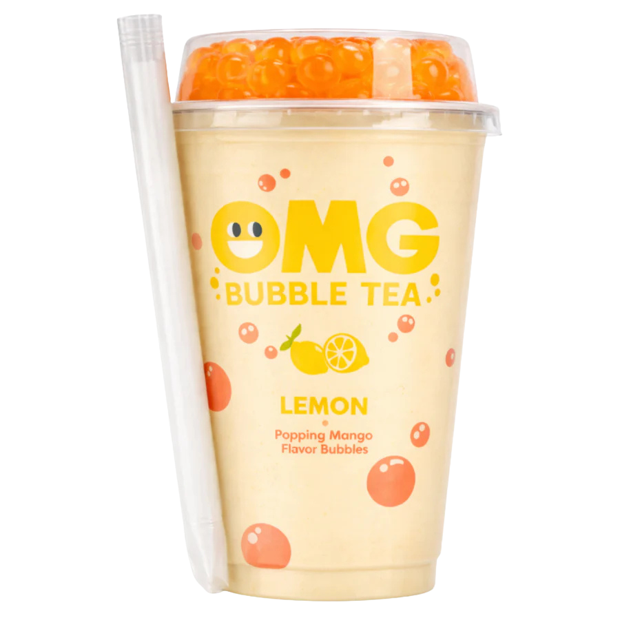 OMG Té de burbujas de limón y mango
