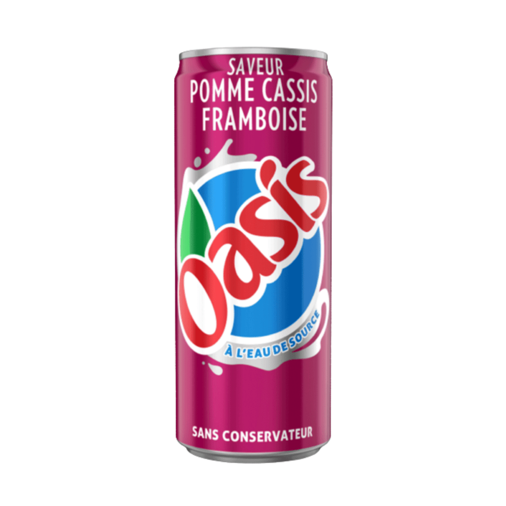 Oasis Manzana Grosella Negra y Frambuesa