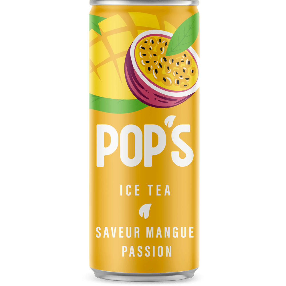 Pop's Ice Tea Mango Maracuyá Lata