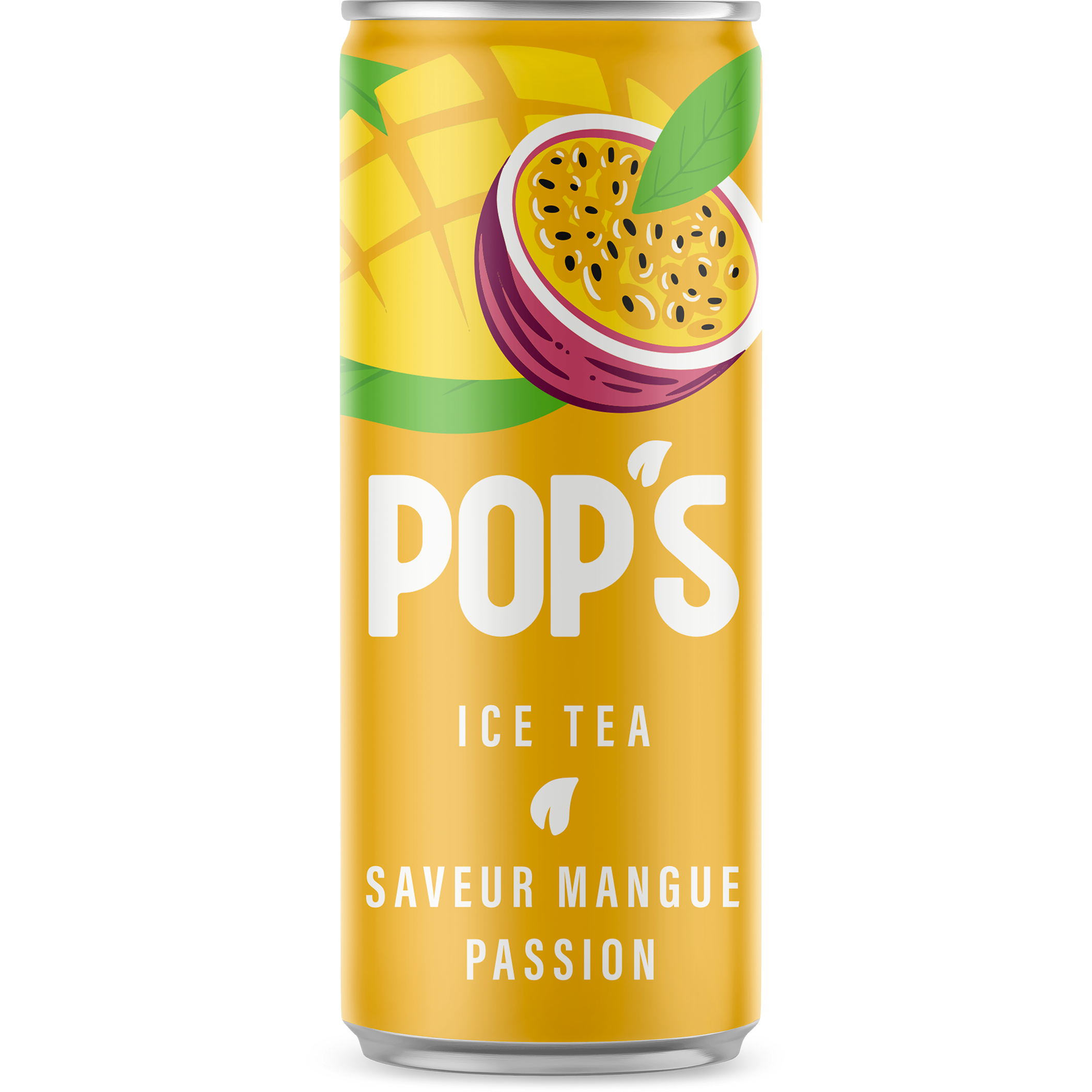 Pop's Ice Tea Mango Maracuyá Lata