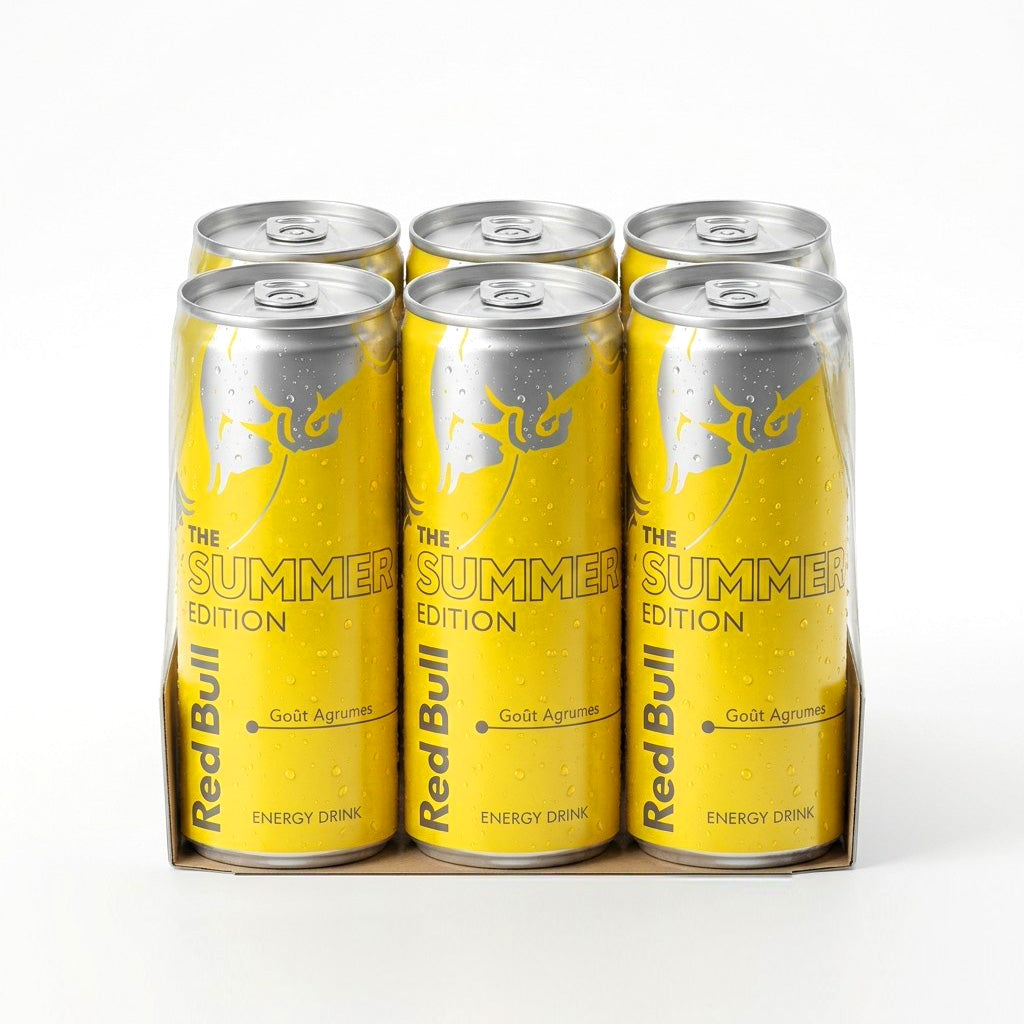 Pack 6 Red Bull Edición Verano Cítricos