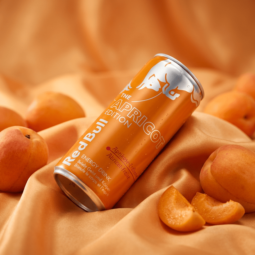 Red Bull Energy Drink Edición Verano Albaricoque y Fresa