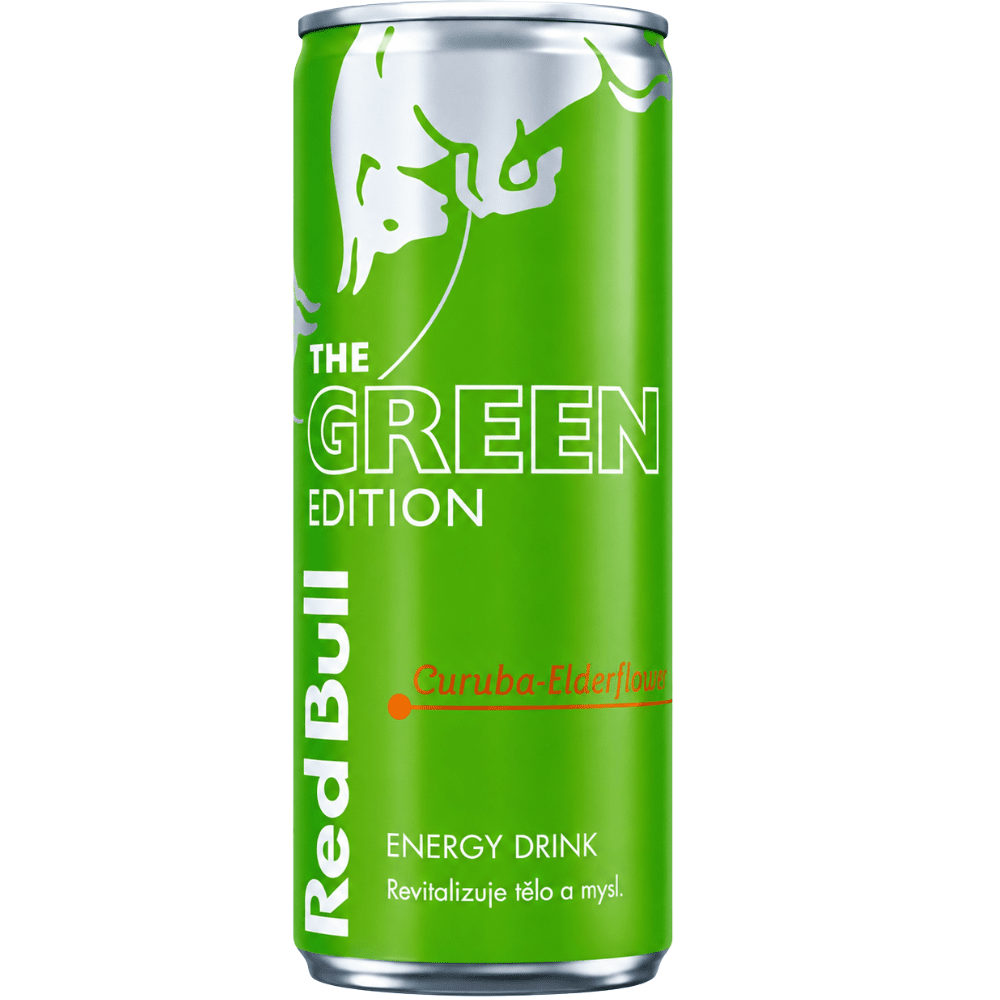 Red Bull Energy Drink Edición Verde Curuba y Saúco