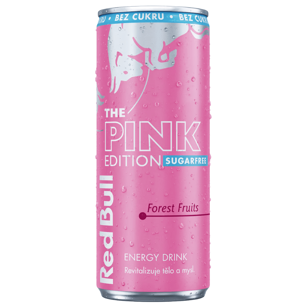 Red Bull CZ Energy La Edición Rosa Wild Berry Sin Azúcar